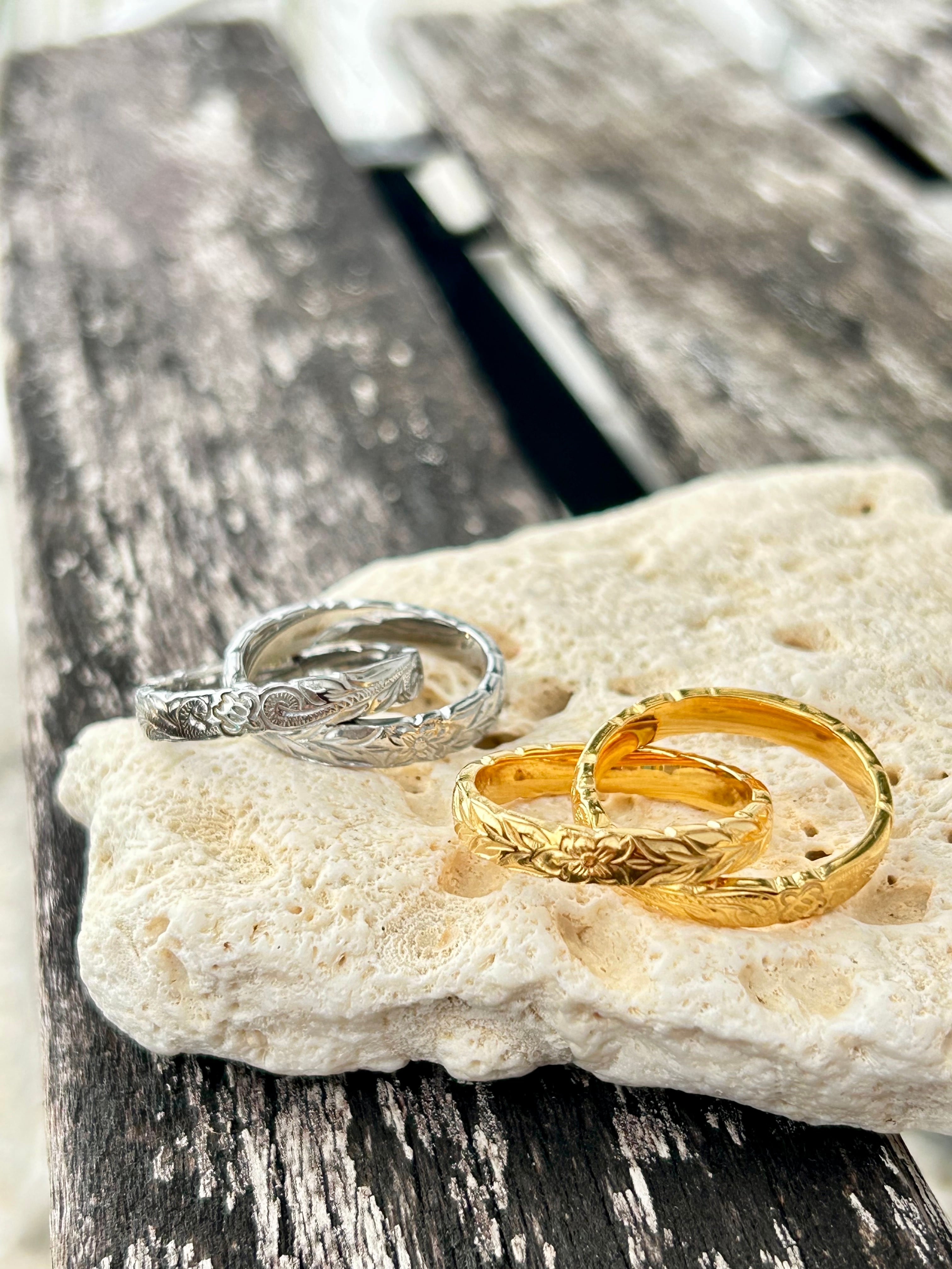9th anniversary double ring ～silver～ ¥12,000+tax