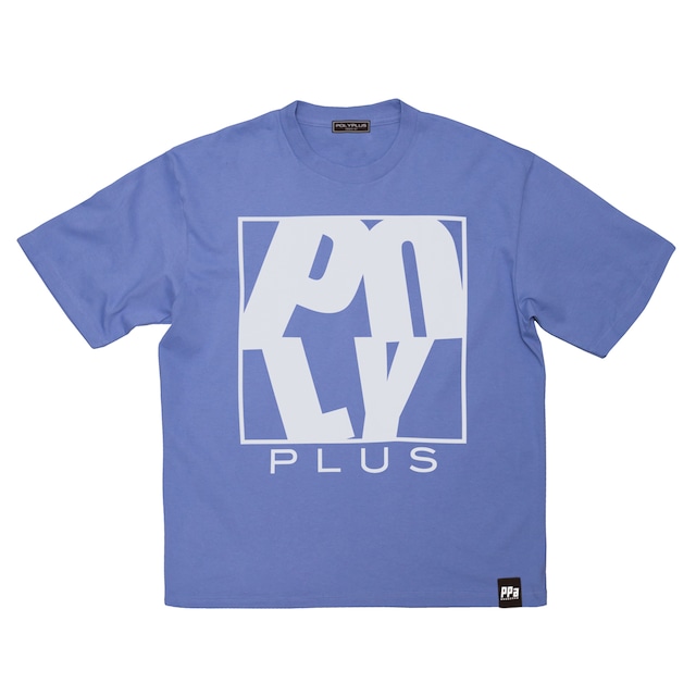 【予約注文】POLYPLUS LOGO ビッグT-shirt  / SMOKE BLUE
