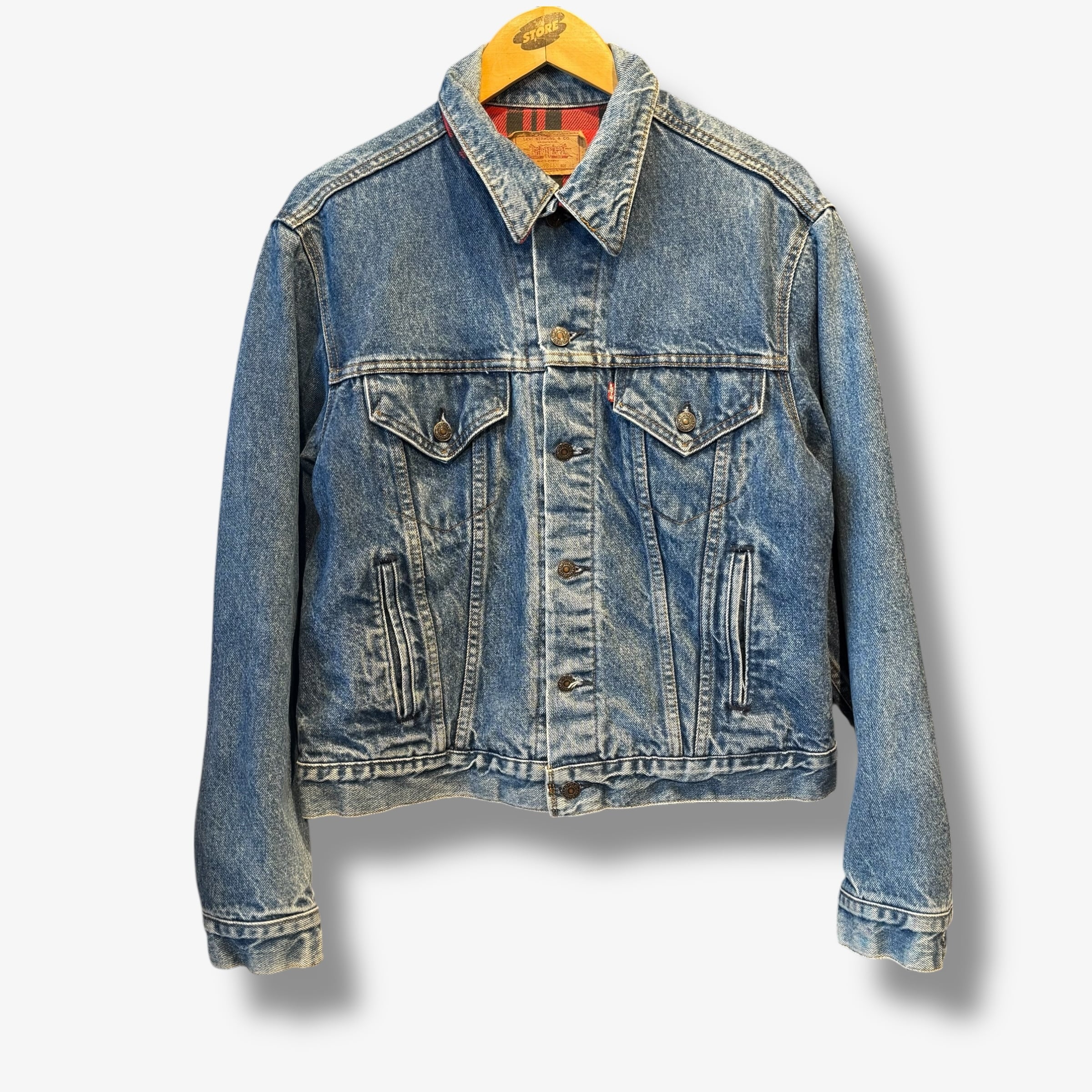 36】Levi's 70505 small e リーバイス デニムジャケット トラッカーズ