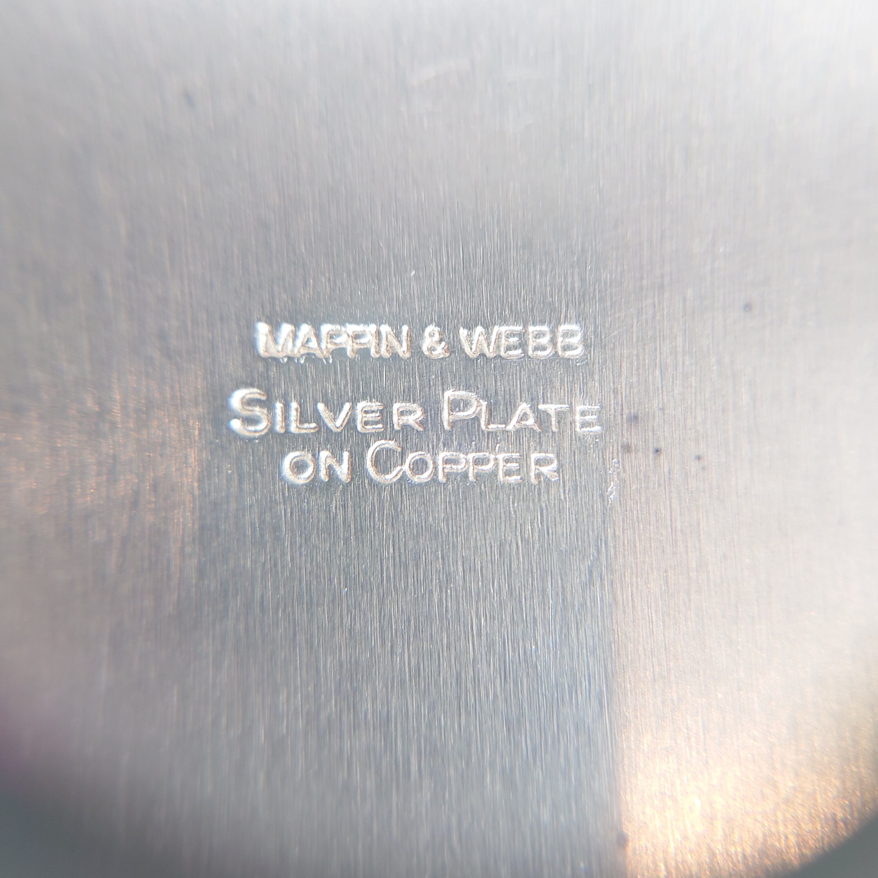 Mappin＆Webb シルバートレー ラウンド型 | アンティークショップ リベルテ