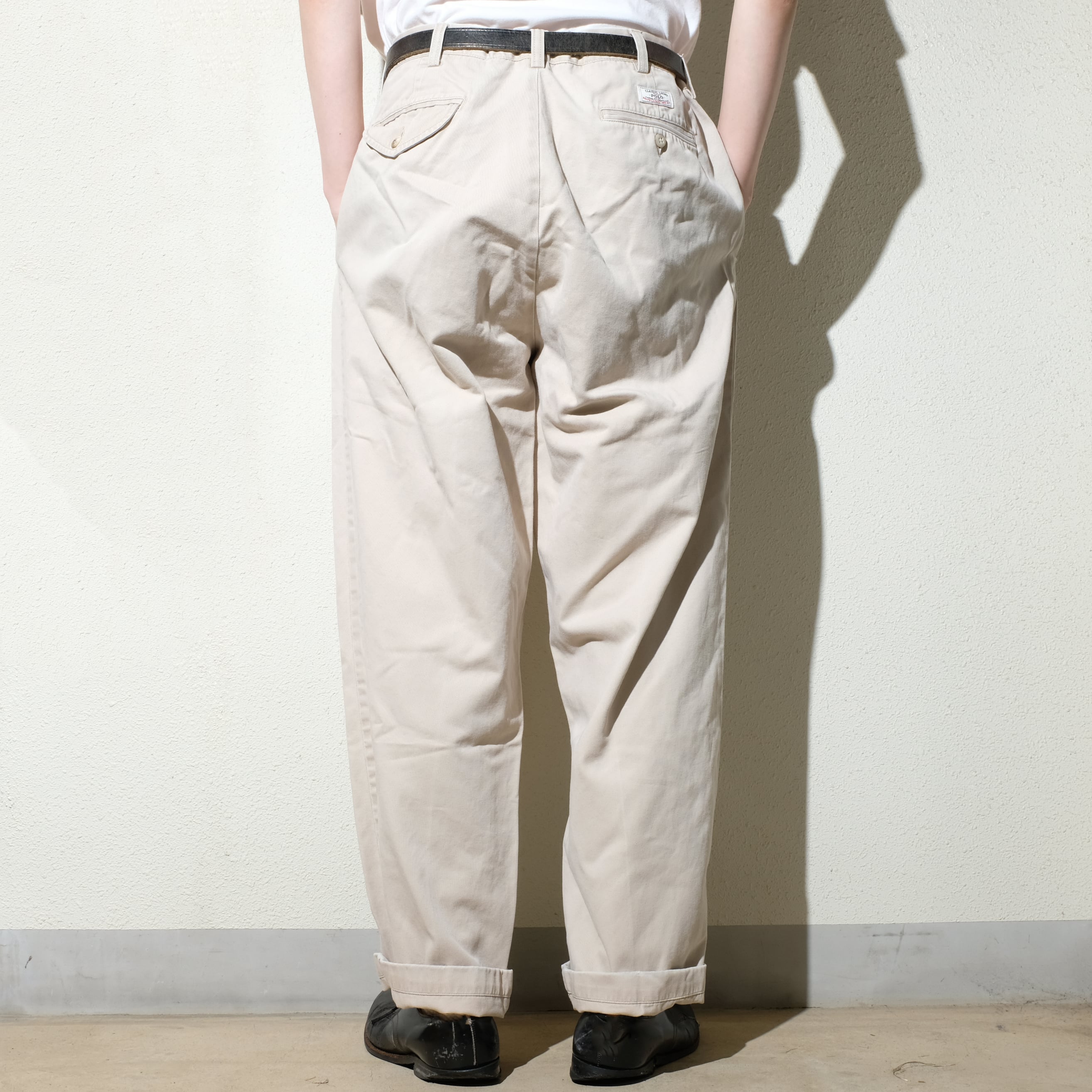 Polo by Ralph Lauren 2 tuck chino trousers 