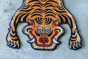 Tibetan Tiger Rug 《Mサイズ•プレミアムウール027》チベタンタイガーラグ