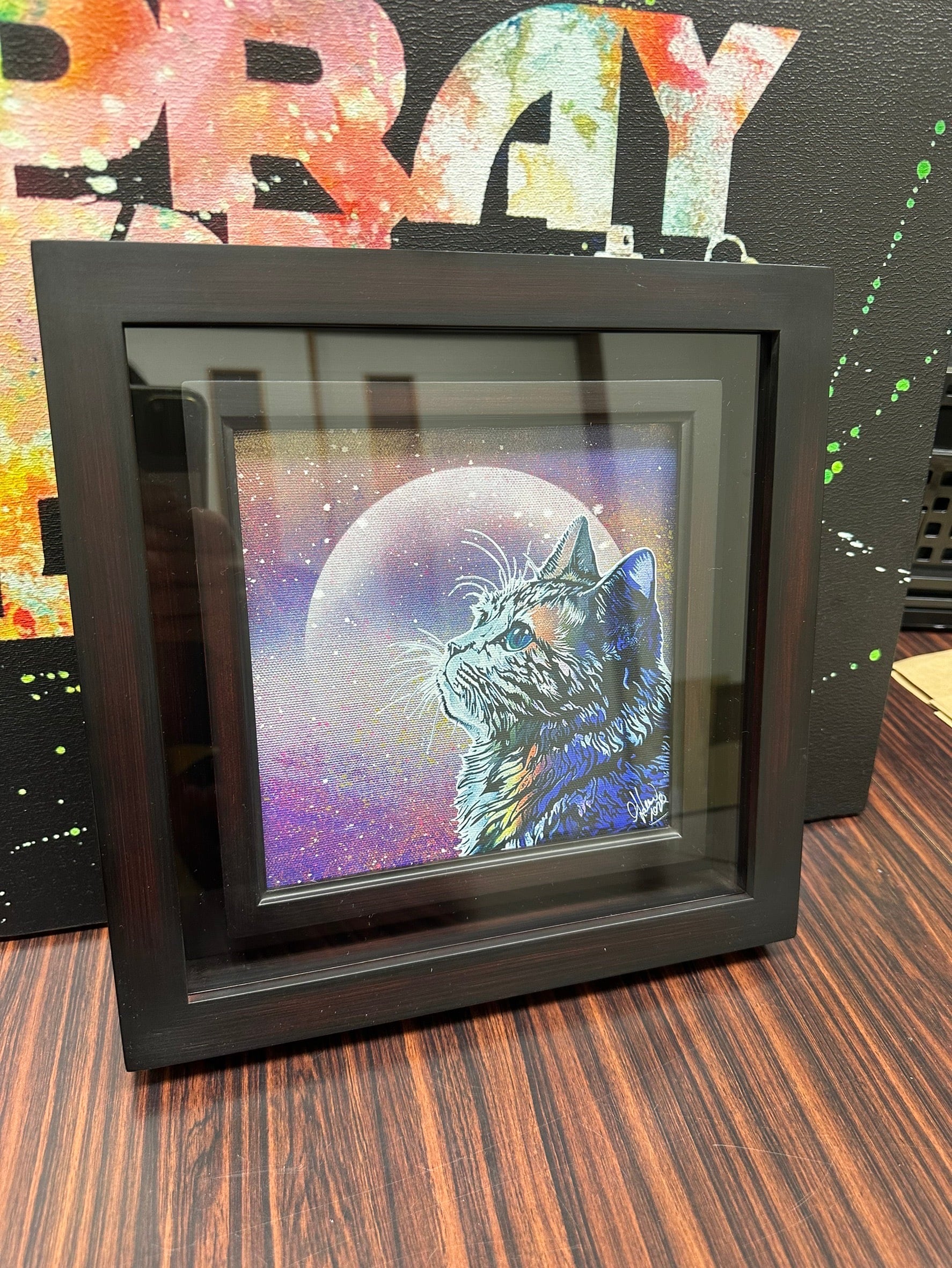 掛け軸スプレーアート スプレーアートエデンショップ