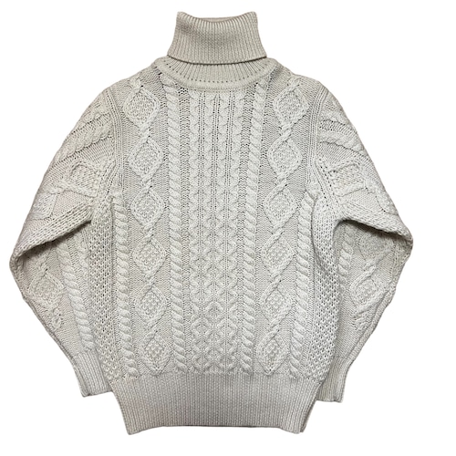70's~ turtleneck Alan knit sweater