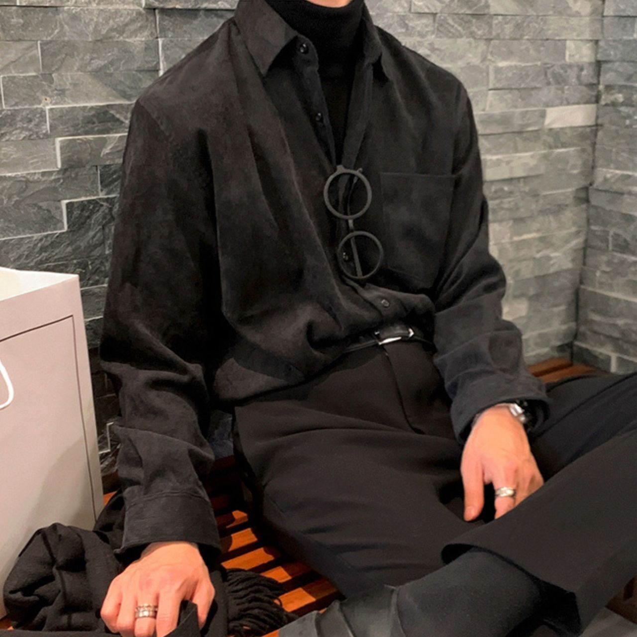 ベーシックコーデュロイシャツ　MT0080382