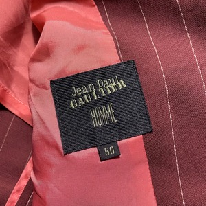 vintage JEAN PAUL GAULTIER HOMME power-shoulder tailored coat