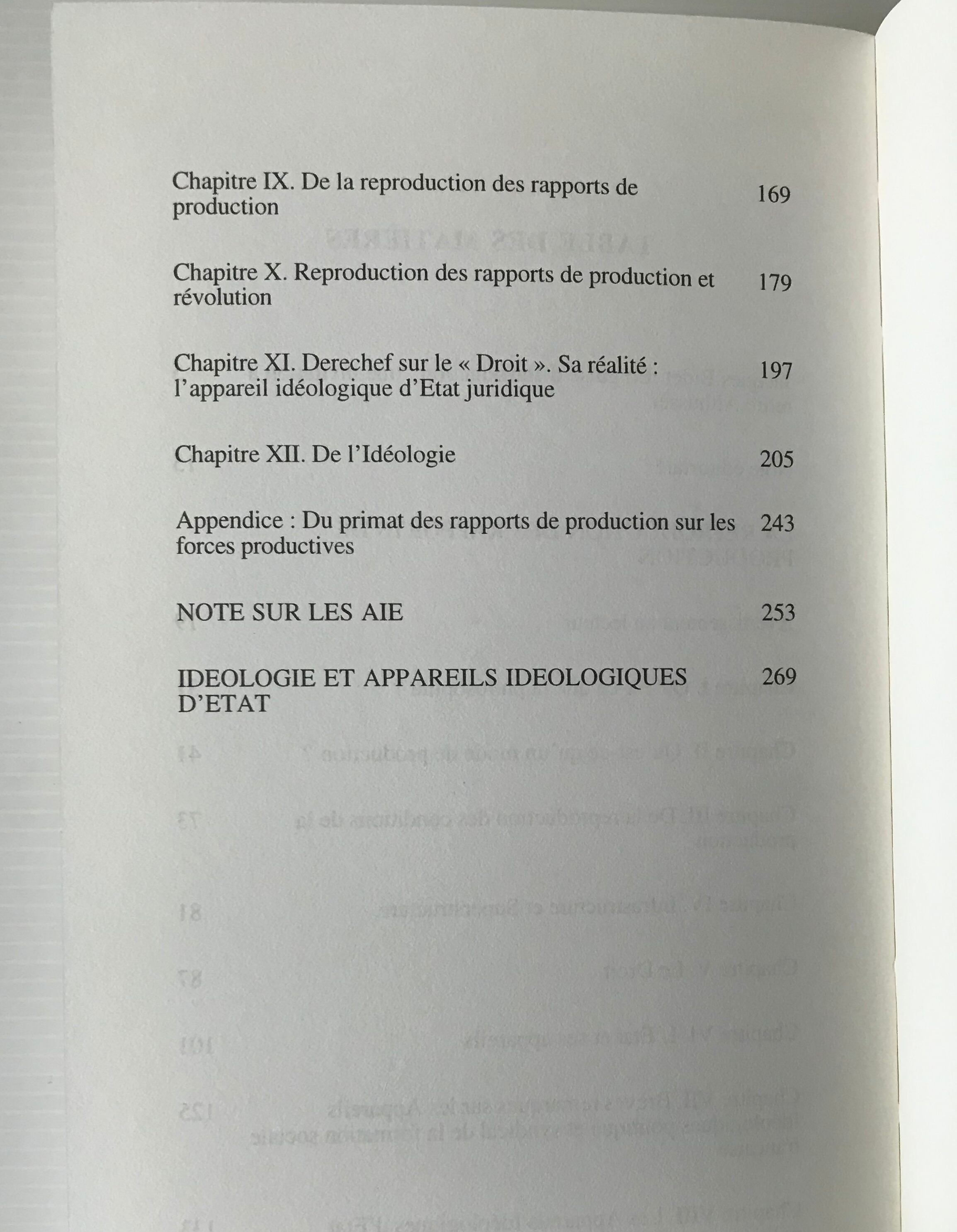 Sur la reproduction ＜Actuel Marx confrontation＞ Louis Althusser