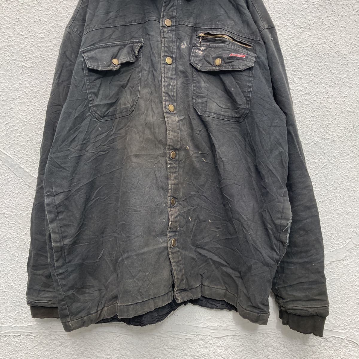 Dickies フーディ レイヤード ワークジャケット XL ビッグサイズ