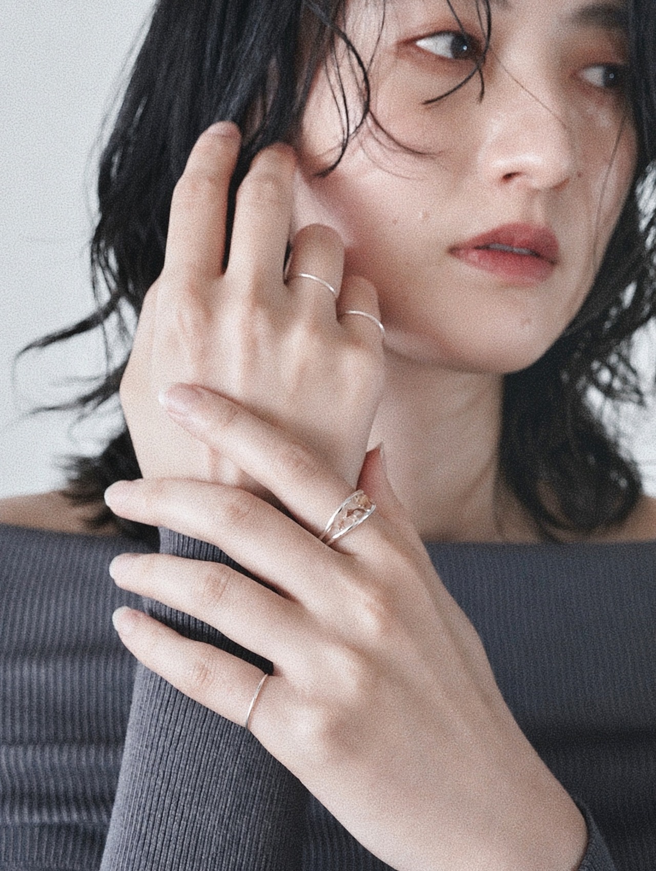 SIMPLE SET RING (SILVER)