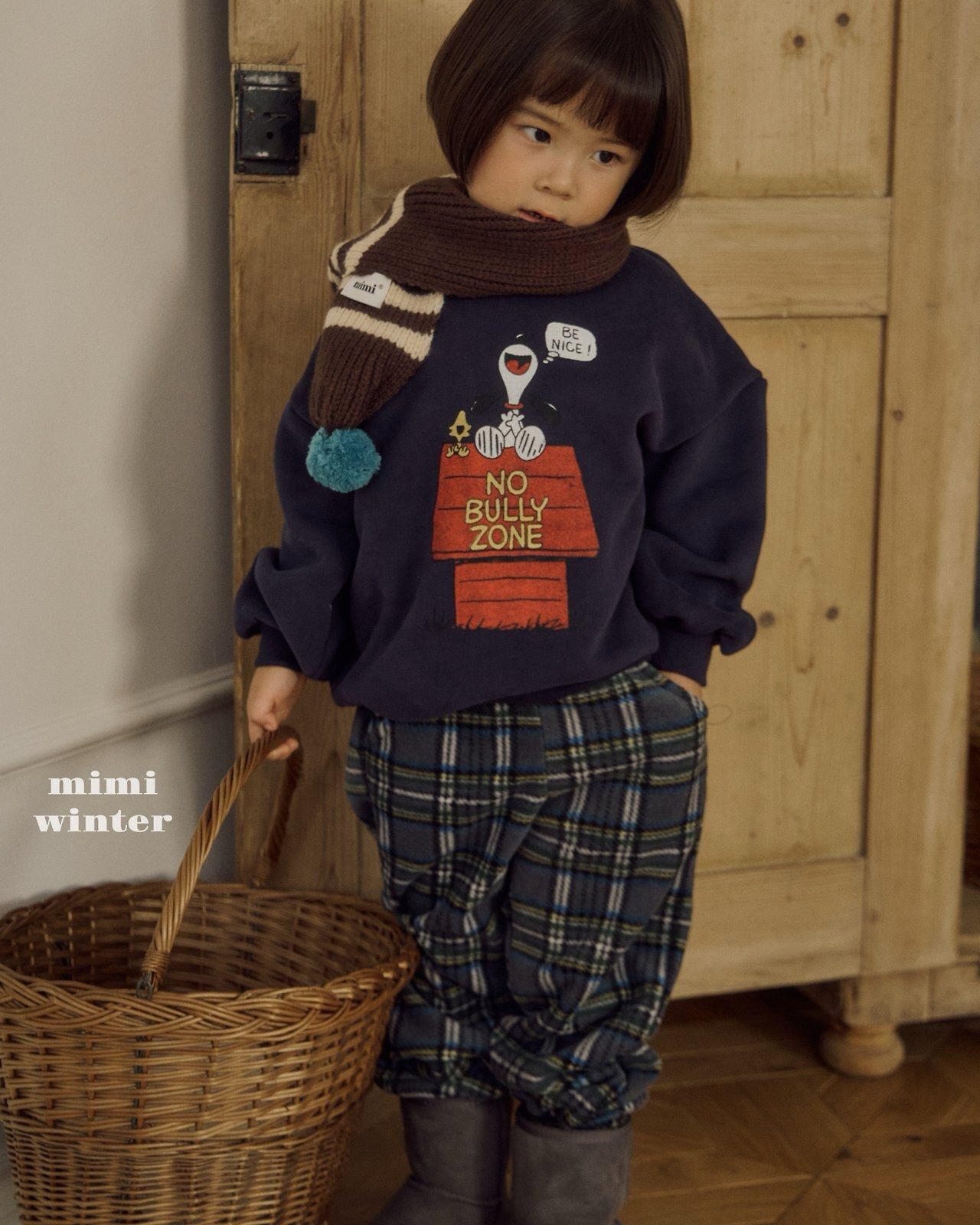 BYMIMI［取寄］pompom muffler 26winter