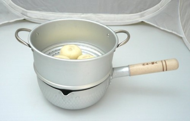 【数量限定】藤田金属 蒸し器 20cm用 日本製 アルミ製 スイト シルバー 005904