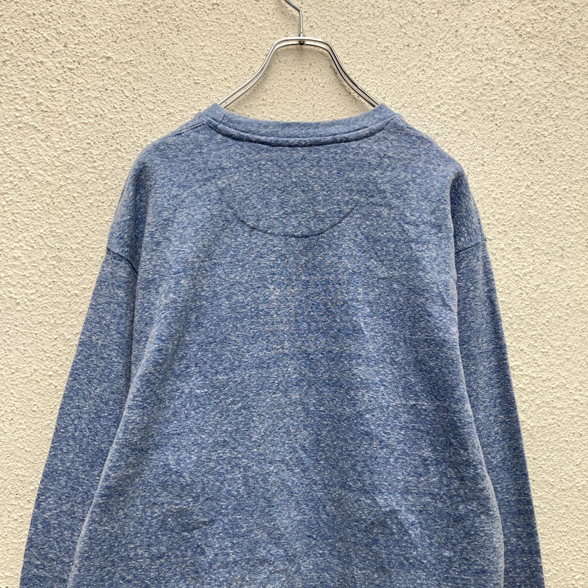 U.S.vintage スウェット トレーナー M ブルー ネイビー 文字 U.S.vintage スウェット トレーナー M ブルー ネイビー 文字