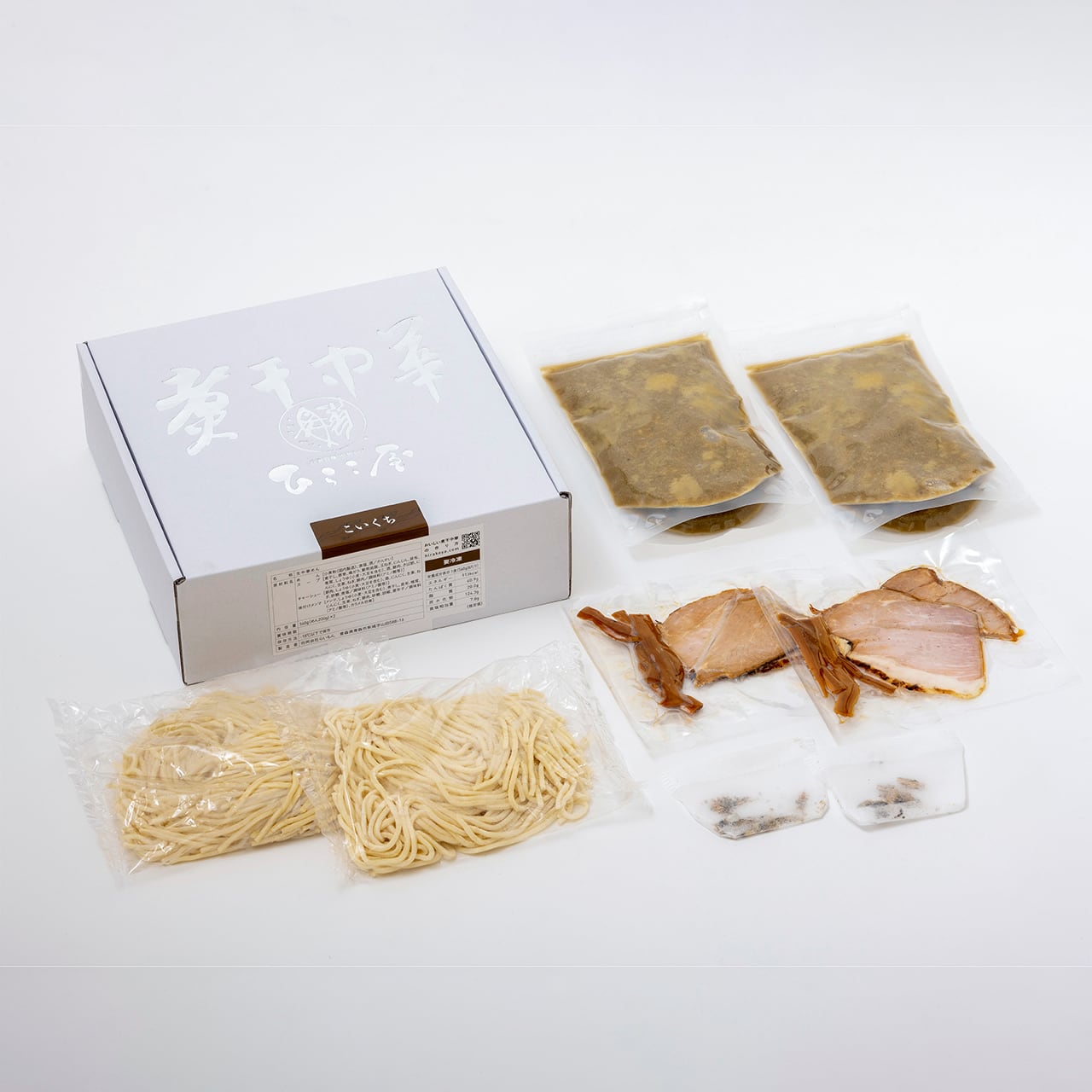 煮干中華 こいくち【冷凍】2食入り | 中華そば ひらこ屋 オンライン