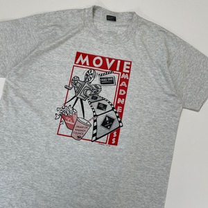 -VINTAGE- USA製 MOVIE MADNESS T-SHIRTS -ASH- [XL]