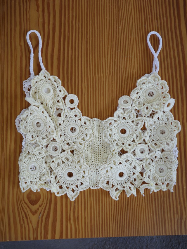 <vintage>remake lace bustier②