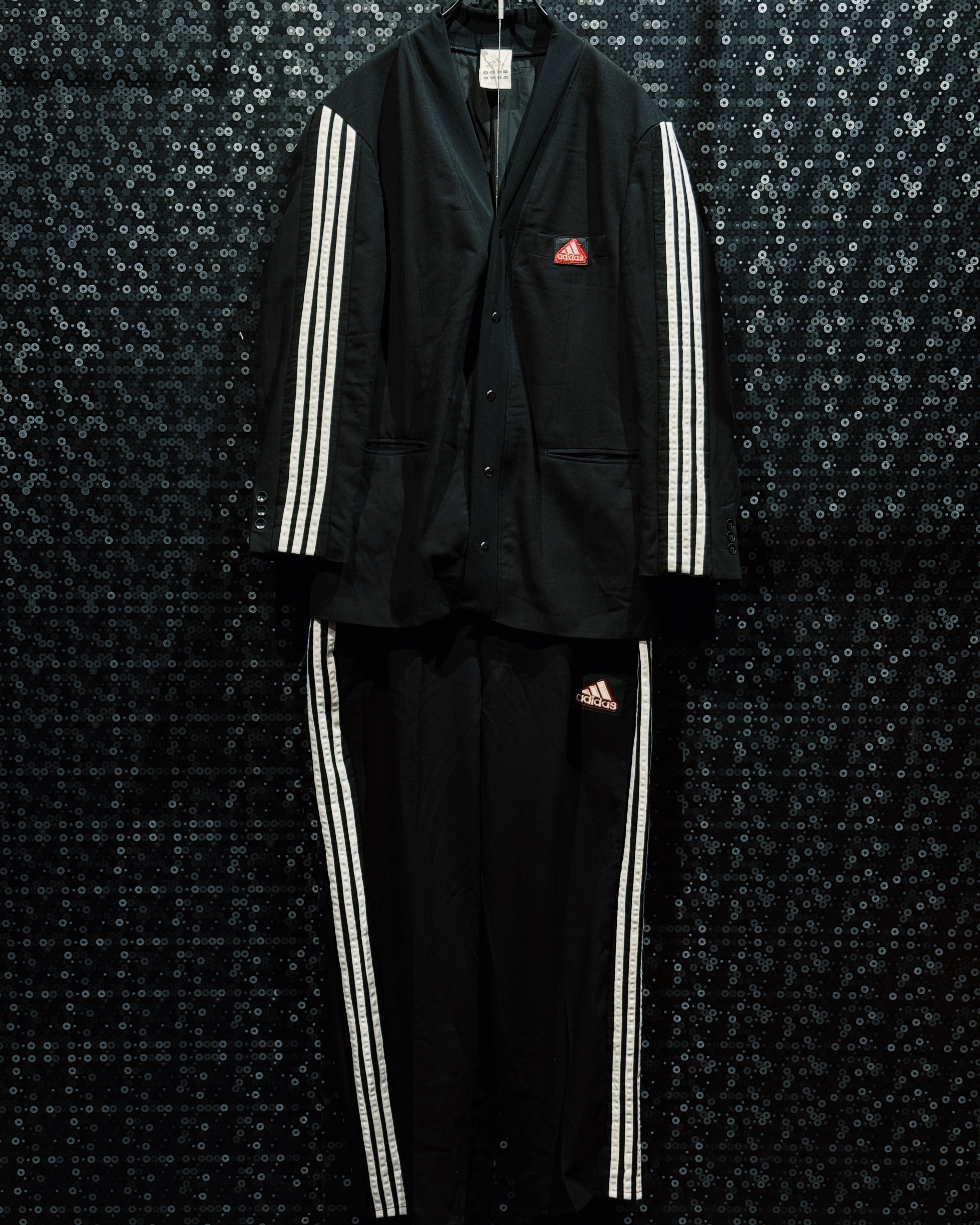 【ÆIEM】special “Original Re:make" vintage set up three stripe custom tailored edition