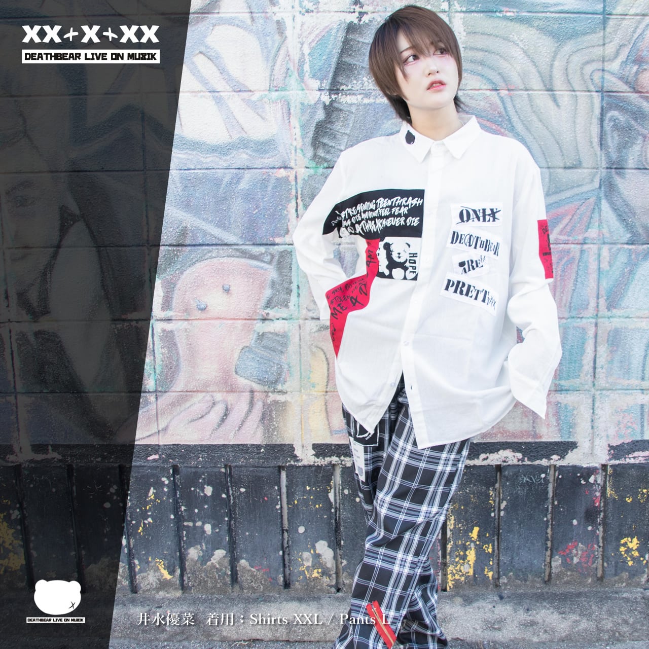 ANARCHY GAUZE SHIRTS】アナーキーPUNKガーゼシャツ | DEATHBEAR LIVE