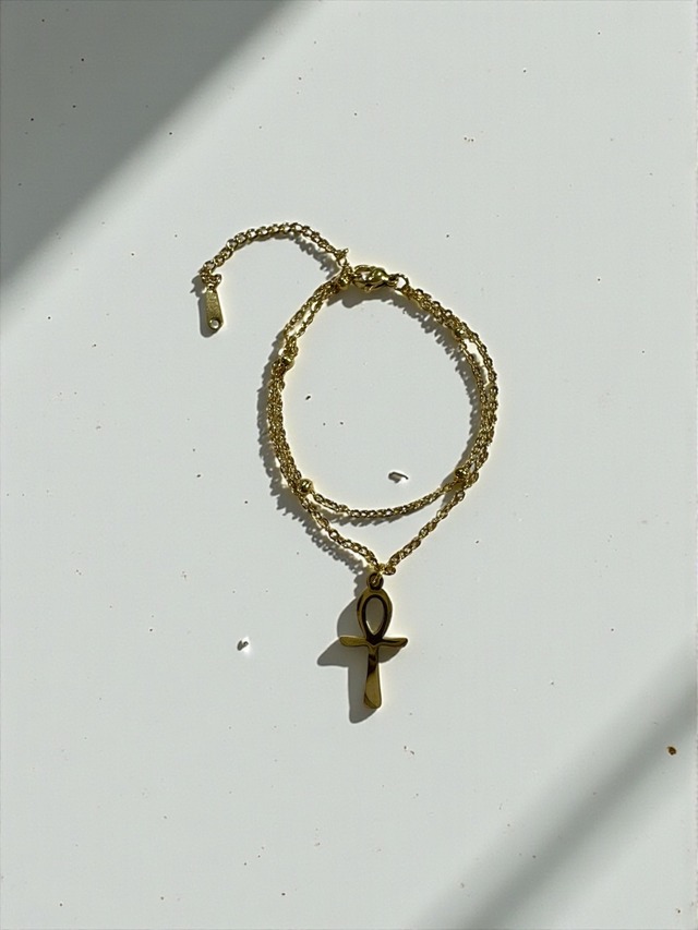Ankh Light Bracelet｜魂を護るアンク十字ブレスレット