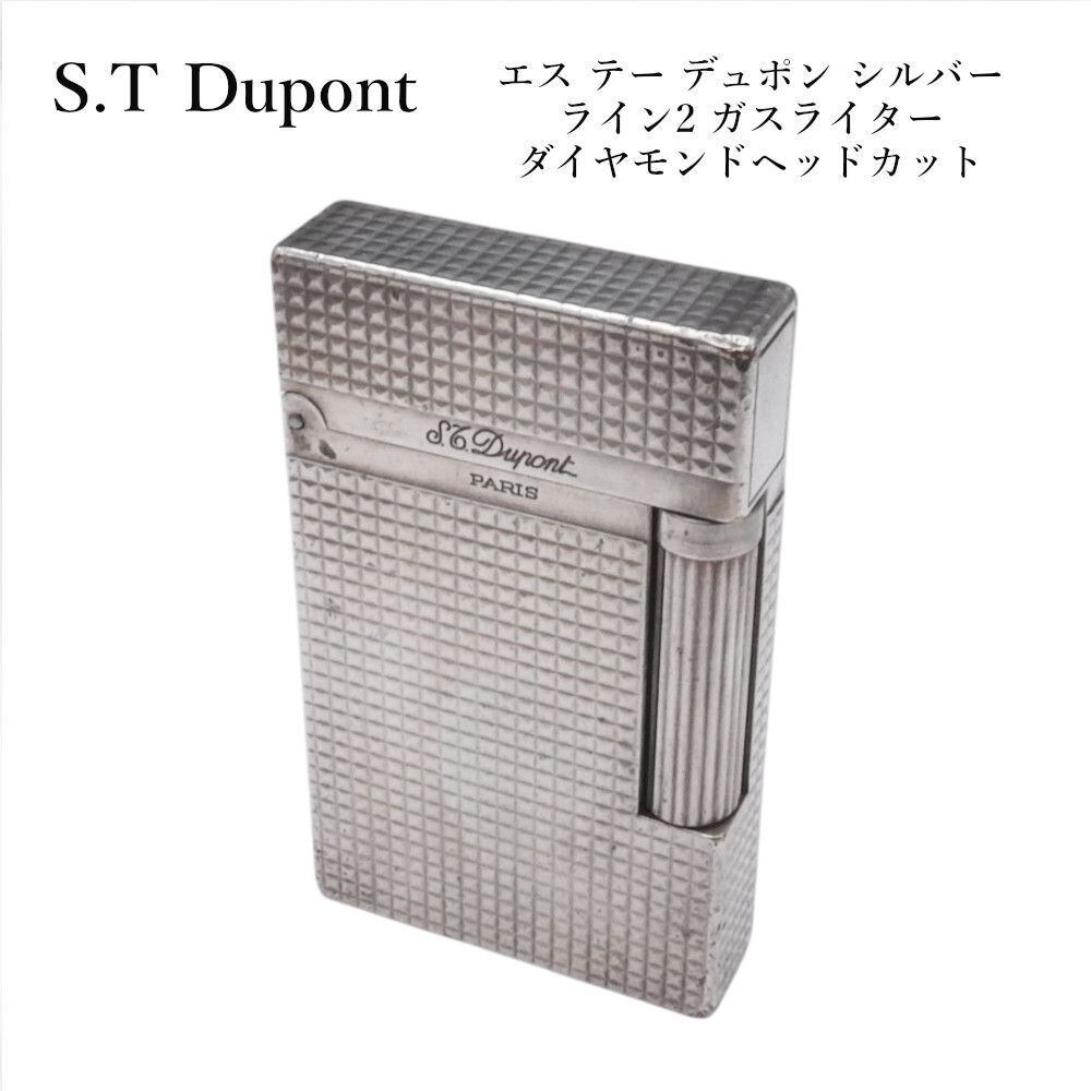 G*2様 S.T.Dupont エステーデュポン ガスライター 金メッキ 着火未
