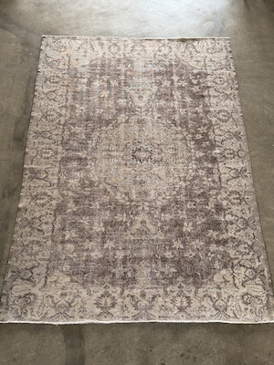 【送料込み】ヴィンテージ トルコラグ イスパルタ絨毯 リビング 213x304 TRB3872