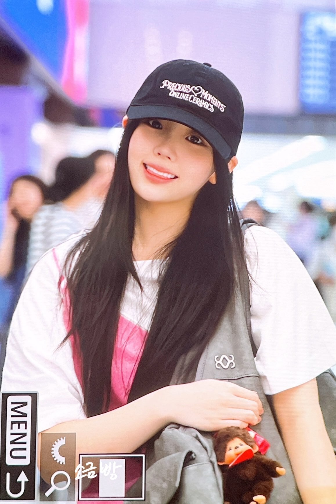 ☆ILLIT ウォンヒ 着用！！【siweol107】Bow Shoulder Bag (Available