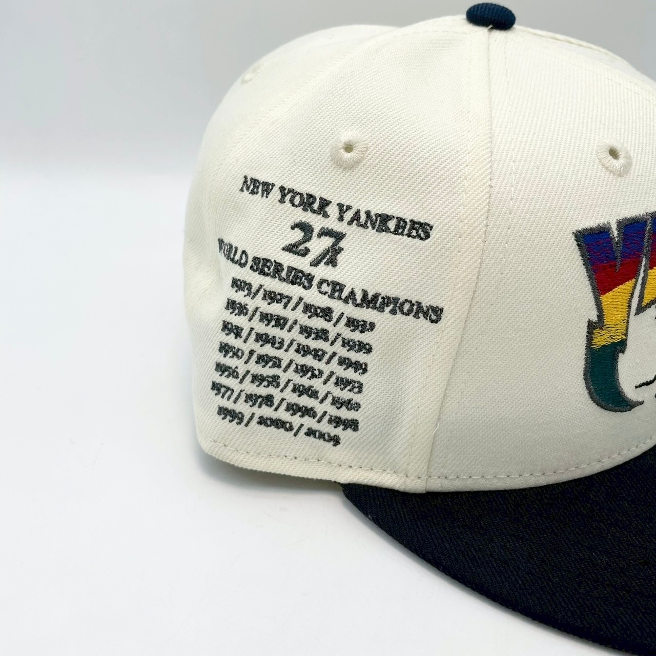 NEW ERA New York Yankees 27x Worl d Series Chrome/Navy ネイビー 78/3 71/2