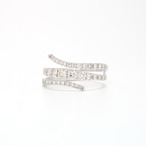 ダイヤモンド デザイン リング K18 (WG) / 1.000ct