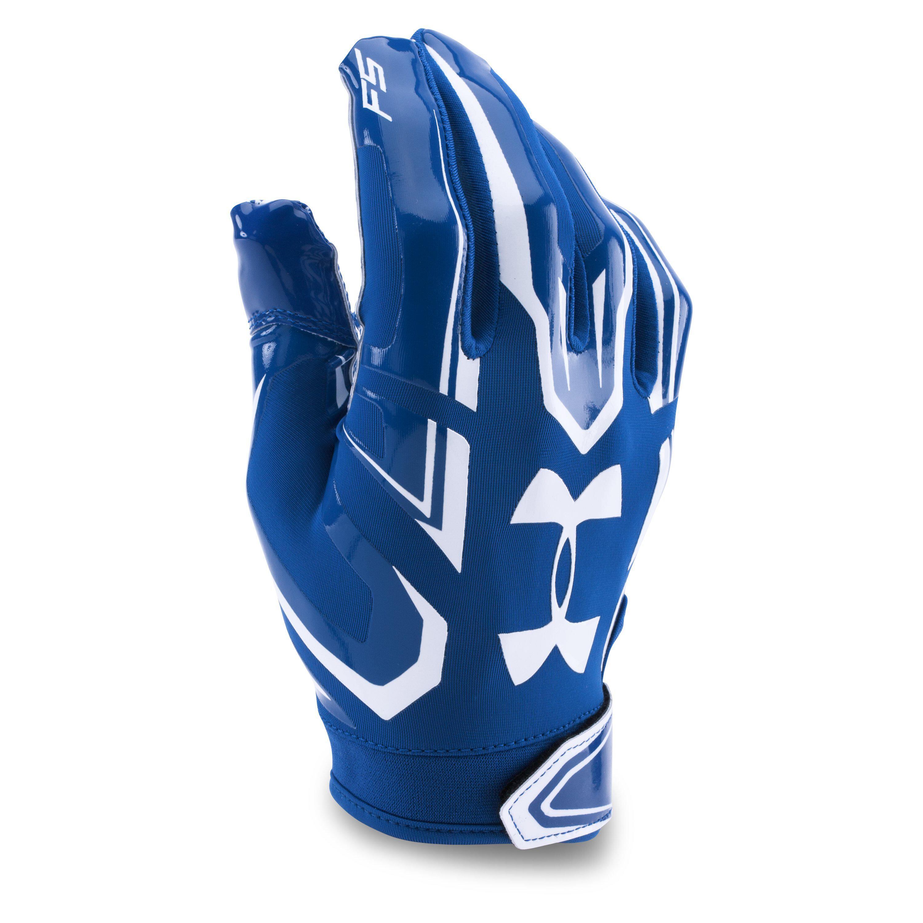 UA F5 GLOVE ブルー アメフト グローブ