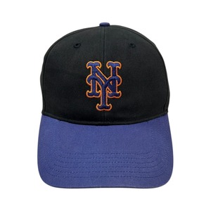 MLB NEW YORK METS VELCRO TAPE HAT SIZE FREE (USED)