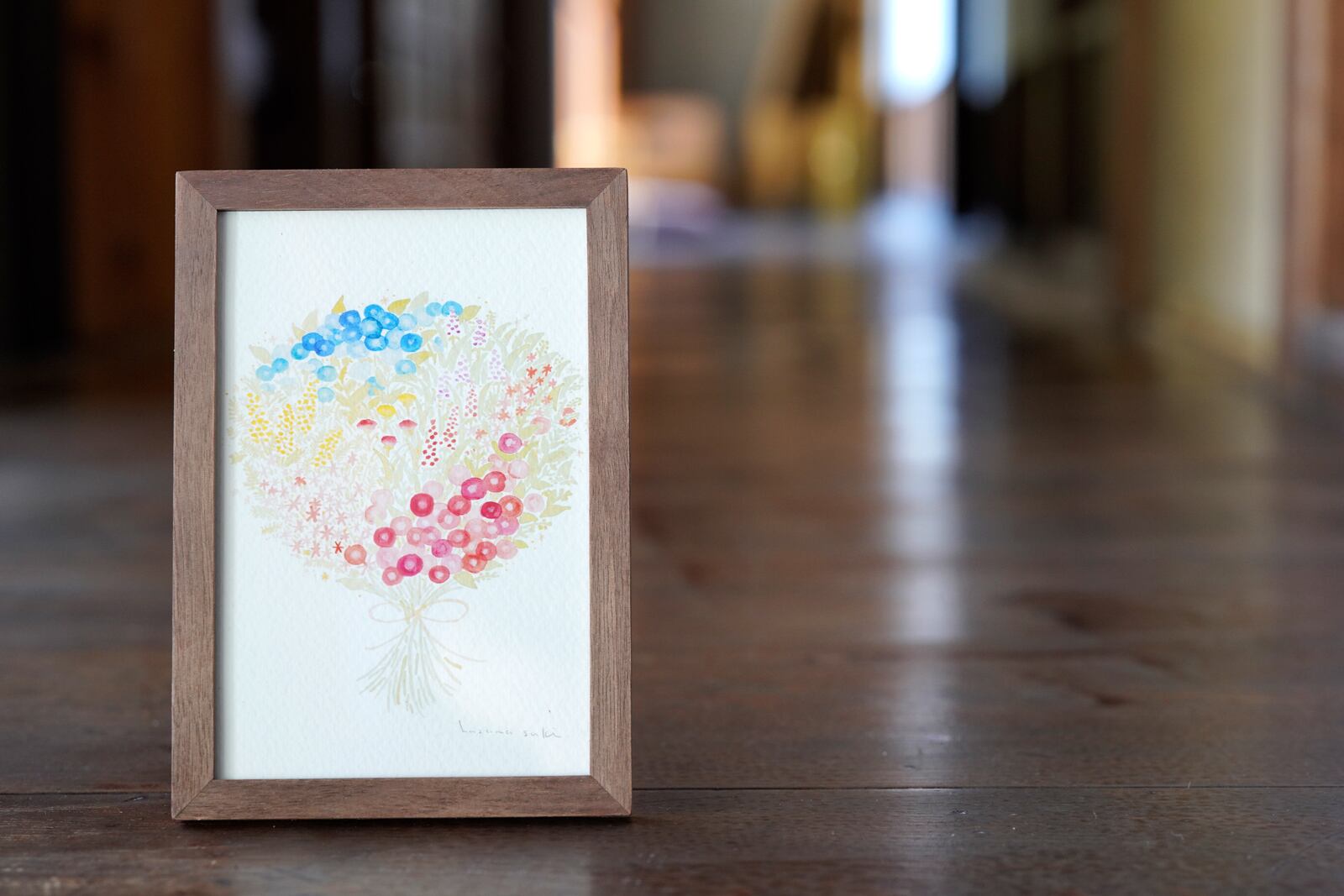 ❌文京区好き(❁ᴗ͈ˬᴗ͈)新品　ハガキサイズ絵画額入り ❌文京区好き(❁ᴗ͈ˬᴗ͈)新品 ハガキサイズ絵画額入り 文京区好き○