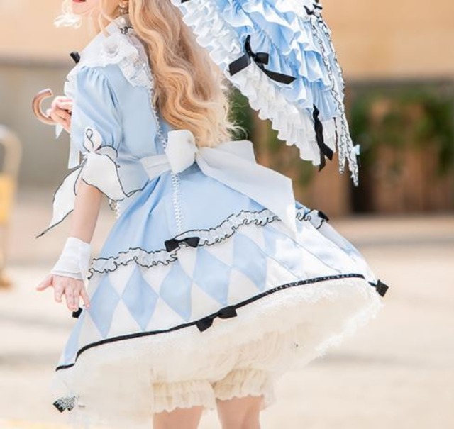 ワンピース 春夏 半袖 春物 夏物 リボン フリル フレア ミディアム ひざ上丈 ショート丈 ふんわり ドレス パフスリーブ 大きいサイズ サイズ豊富 甘ロリ 姫ロリ お嬢様 上品 かわいい ゴスロリ ロリータファッション Loli3614 Luxury ワンピース 春夏 半袖 春物 夏物 リボン フリル フレア ミディアム ひざ上丈 ショート丈 ふんわり ドレス パフスリーブ 大きいサイズ サイズ豊富 甘ロリ 姫ロリ お嬢様 上品 かわいい ゴスロリ ロリータファッション Loli3614 Luxury