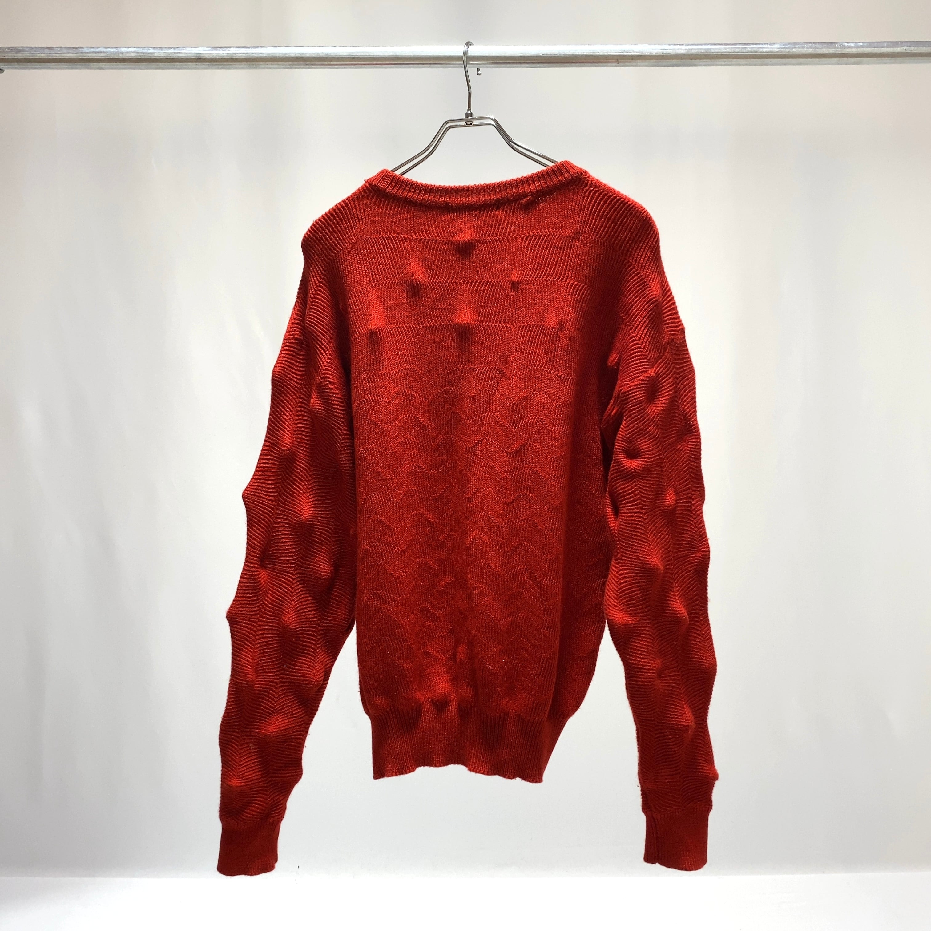 Issey Miyake / 80's Vintage Design Wool Sweater / Made in Japan 