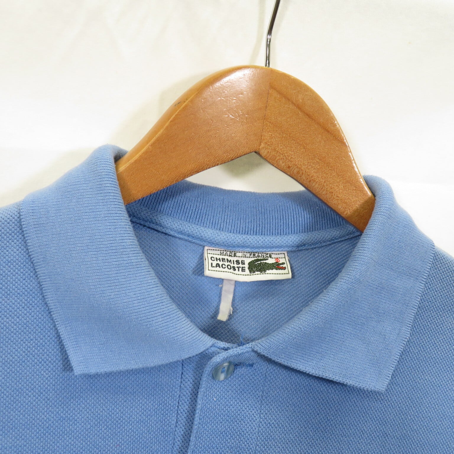 LACOSTE フランス製 ワンポイント ポロシャツ/フレンチ ラコステ LACOSTE フランス製 ワンポイント ポロシャツ/フレンチ ラコステ
