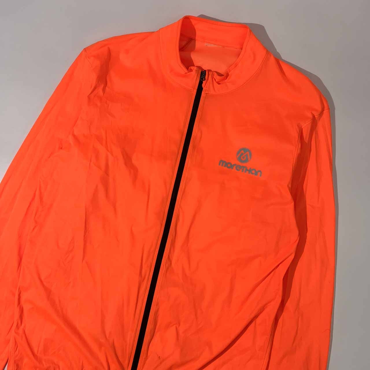 morethon モーゼン サイクルジャージ ジャケット /蛍光オレンジ メンズ
