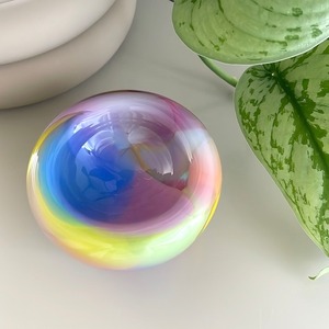 Maria Ida Designs "Glass Blown Multi-Colour Nest Bowl"