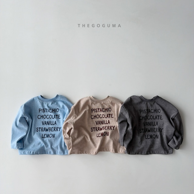 【取寄】the goguma｜vintage pigment tee｜ヴィンテージピグメントTシャツ｜XS-JL｜kids&jr｜26 autumn
