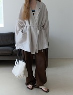 【26ss】Over-fit Linen 100％ Summer Jacket_4colors