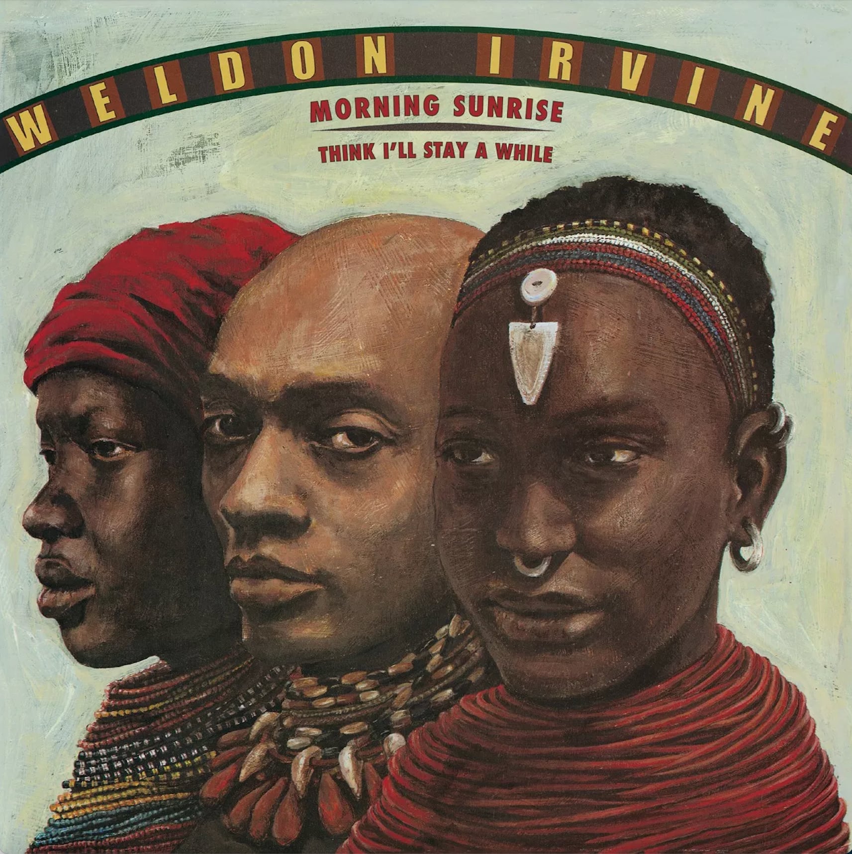 【7"】Weldon Irvine - Morning Sunrise / Think I'll Stay A While (カラーヴァイナル)