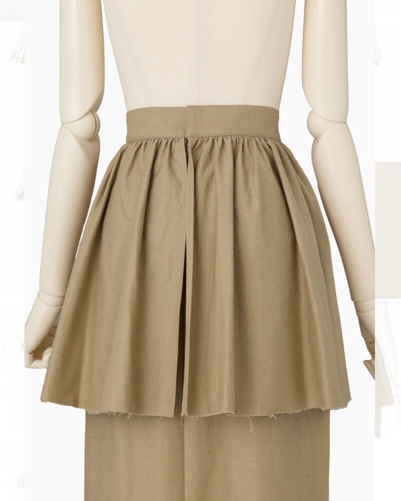 Hella PEPLUM PENCIL SK ペプラムペンシルスカート Beige 