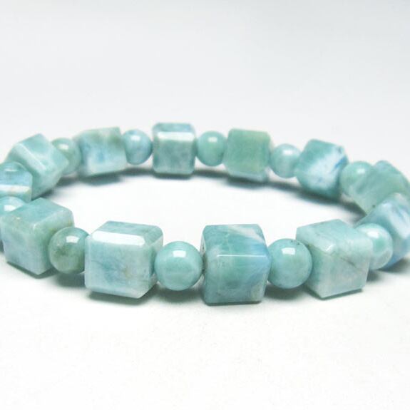 ラリマー ブレスレット 7mm 一点物 111-34363