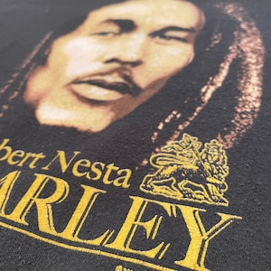 【BOB MARLEY】ボブマーリー 顔 プリント オフィシャル パーカー プルオーバー コピーライト US古着 アメリカ古着