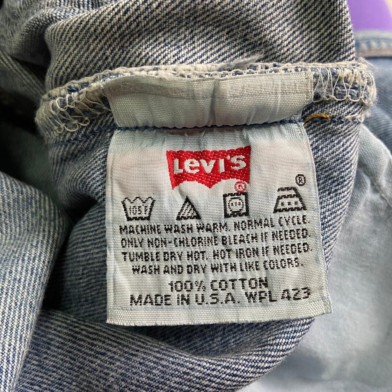 D217メキシコ製リーバイス501ワイドストレートデニム希少グレー デニム