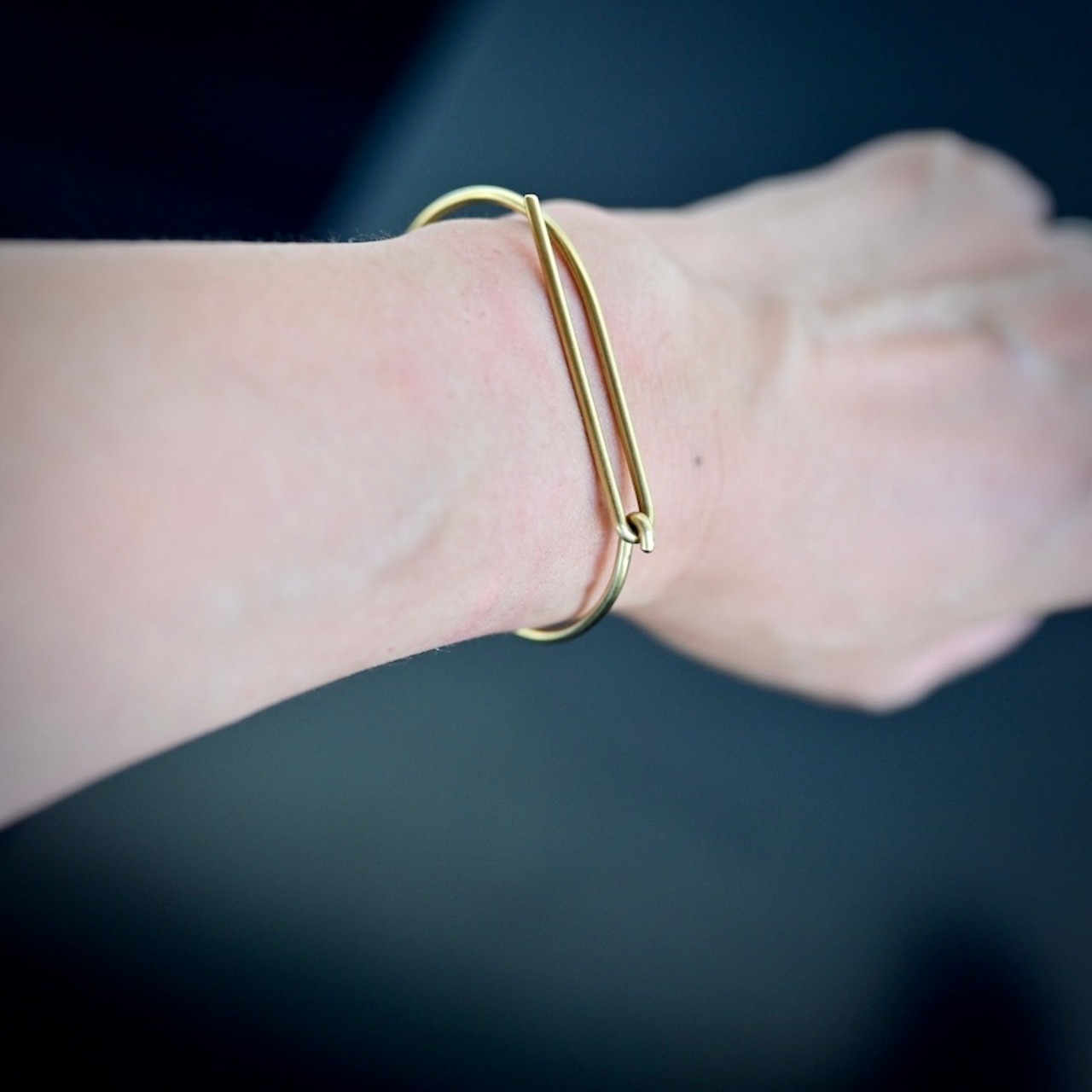 竹俣勇壱  真鍮バングル　フック ［2104280000199］