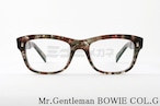 Mr.Gentleman メガネ BOWIE COL.G ウェリントン 眼鏡 ミスタージェントルマン ボウイ 正規品