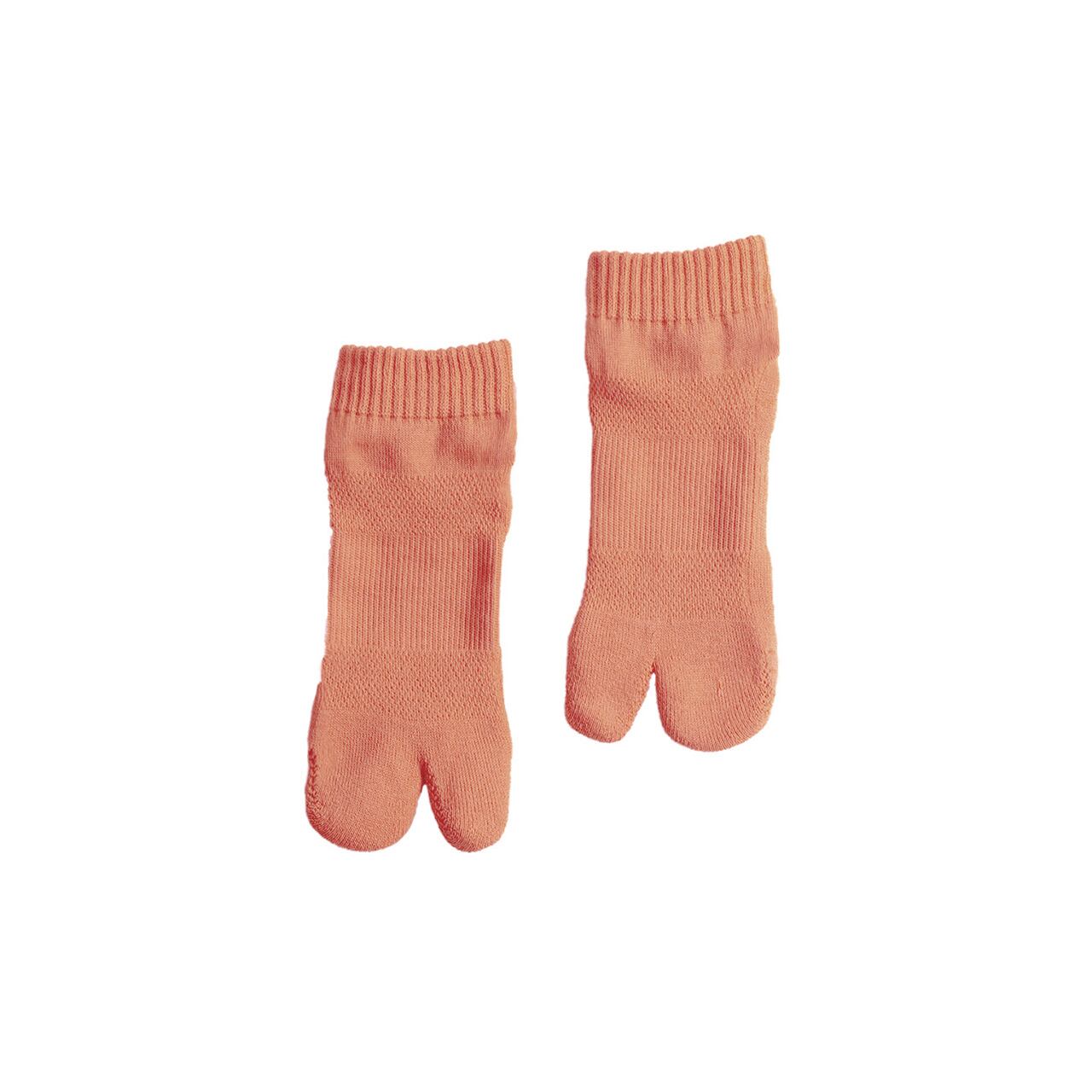 Cotton Hemp Ankle Socks（Orange）