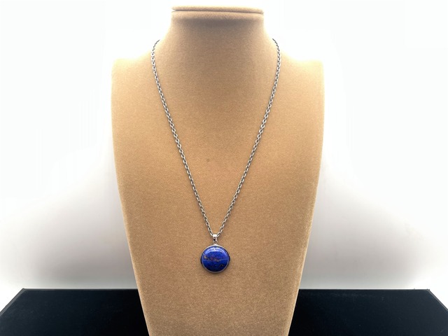 シルバーペンダントトップ（ラピスラズリ）