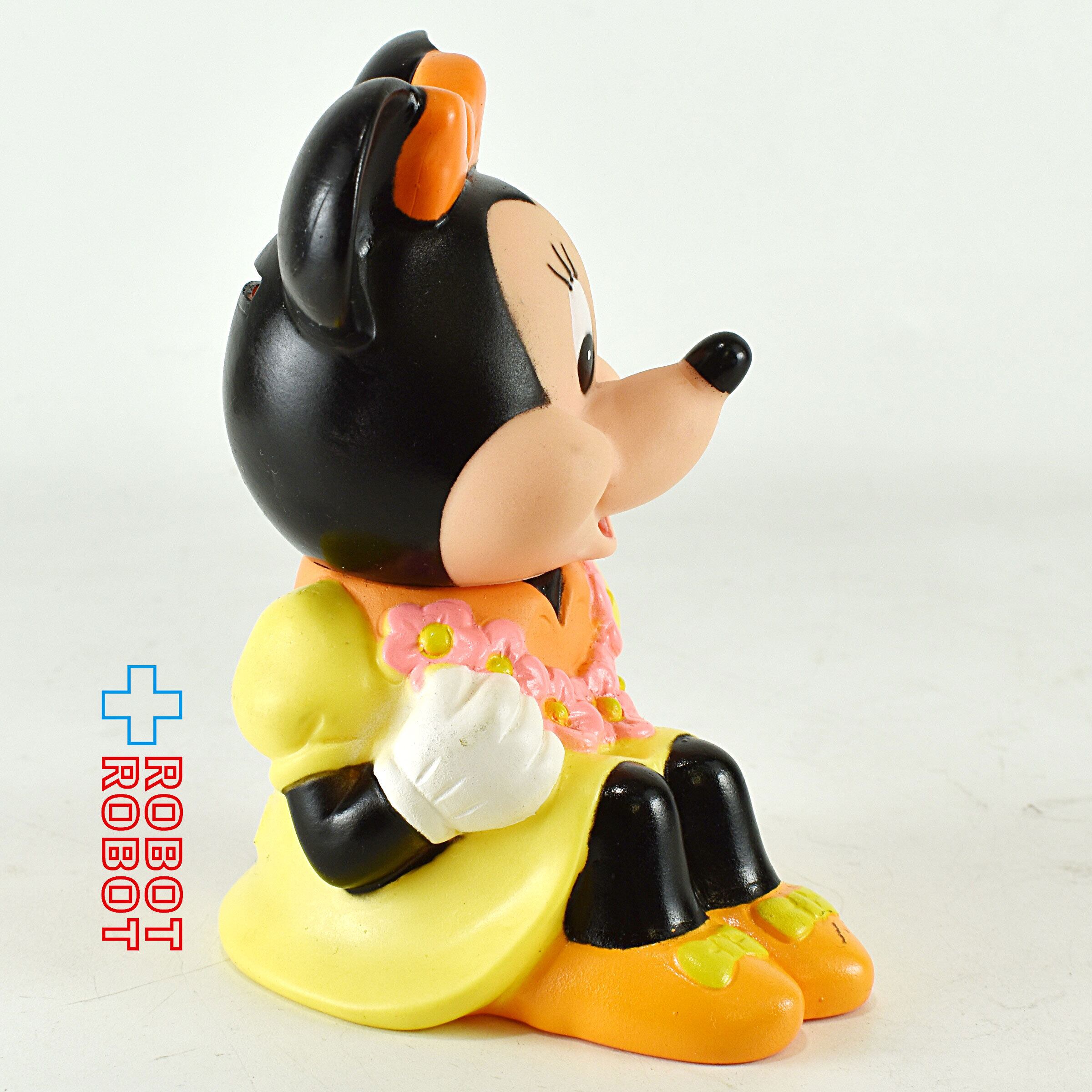 三菱銀行 ミニーマウス フラワー 黄色ワンピース 貯金箱 | ROBOTROBOT