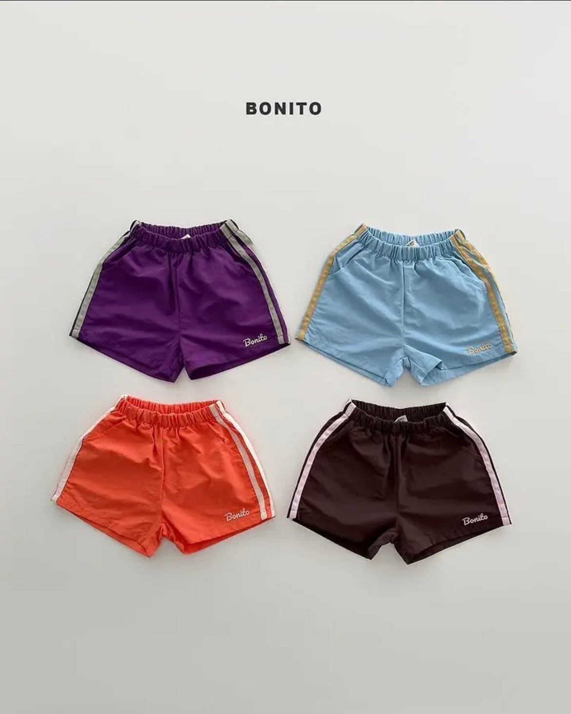 2ラインテープショーツ/BONITO