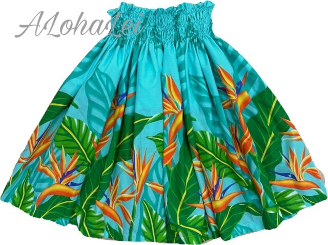 パウスカート キルト柄ウル＆ハイビスカス 丈約73cm | Hula Shop ALohaLei