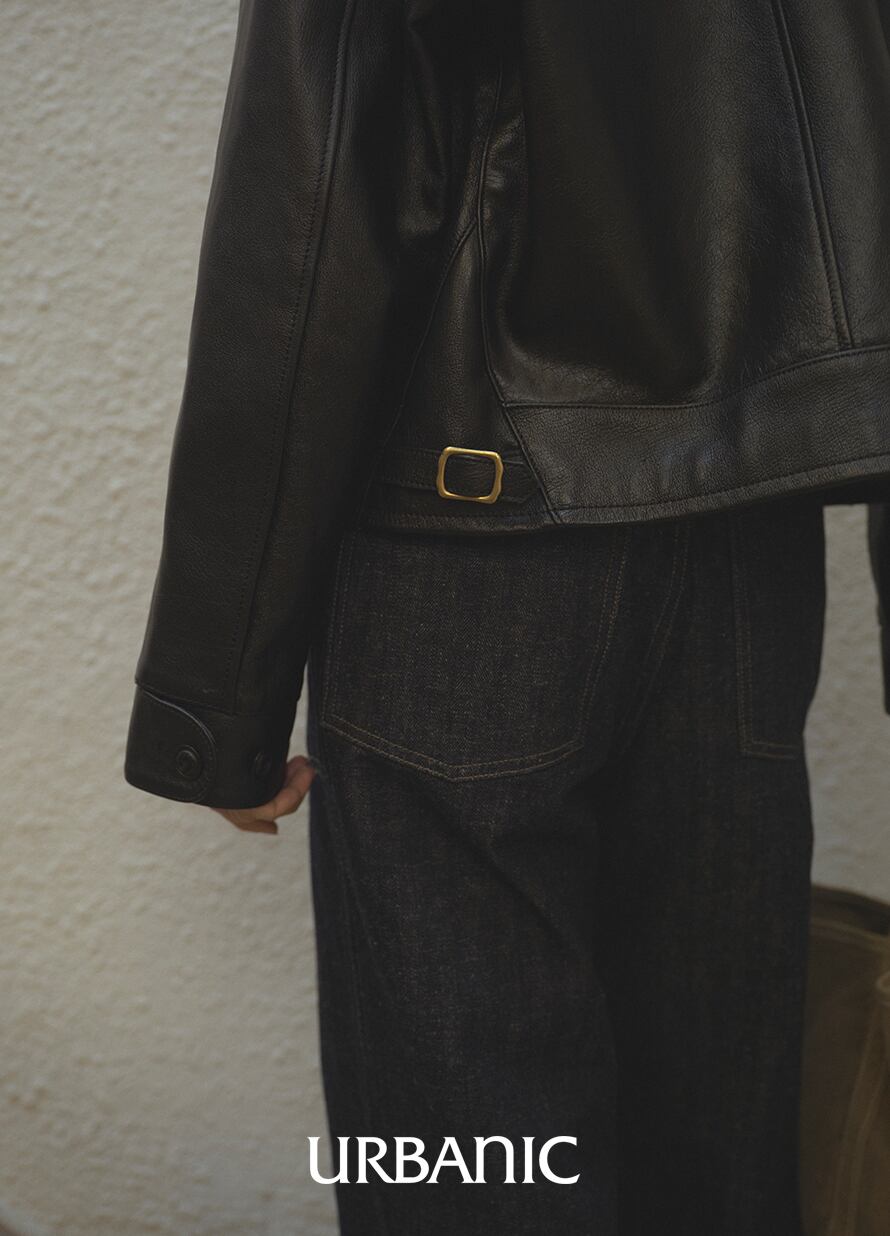 URBANIC 30] Piccolo Herringbone Denim Pants 正規品 韓国ブランド